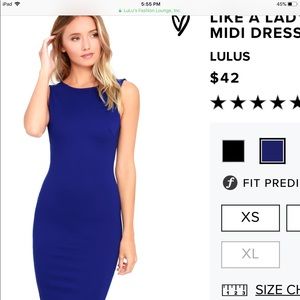 Lulus sexy backless dress